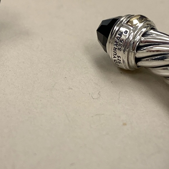 david yurman 7mm black onyx bracelet - Picture 6 of 6